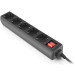 REAL-EL Мережевий фільтр живлення REAL-EL RS-Protect M 1.8m, black (EL122300026)