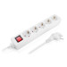 REAL-EL Мережевий фільтр живлення REAL-EL RS-Protect M 1.8m, white (EL122300025)