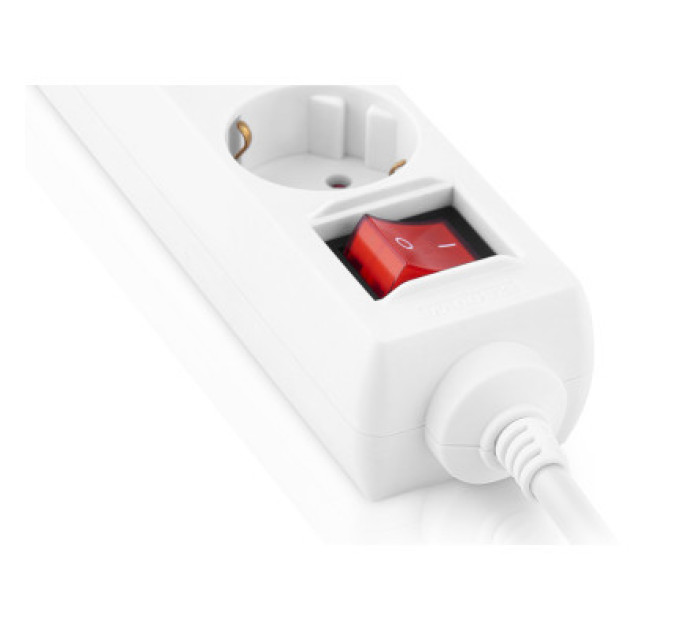 REAL-EL Мережевий фільтр живлення REAL-EL RS-Protect M 3m, white (EL122300027)