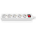 REAL-EL Мережевий фільтр живлення REAL-EL RS-Protect M 3m, white (EL122300027)