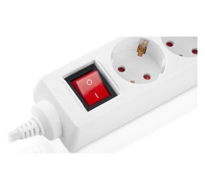 REAL-EL Мережевий фільтр живлення REAL-EL RS-Protect M 3m, white (EL122300027)