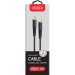 Intaleo Дата кабель USB-C to Lightning 1.2m CBFLEXTL1 18W black Intaleo (1283126542459)