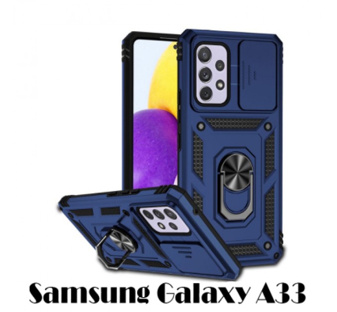 BeCover Чохол до мобільного телефона BeCover Military Samsung Galaxy A33 SM-A336 Blue (707384)