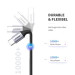 Ugreen Дата кабель USB-C to USB-C 2.0m US261 18W Round Cable Nickel Plating Aluminum Shell Black Ugreen (50152)