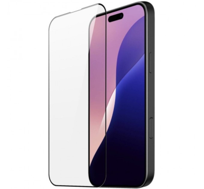 BeCover Скло захисне BeCover Apple iPhone 16 Pro Max Black (712125)