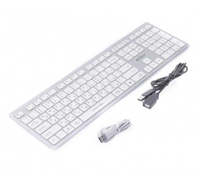 A4Tech Клавіатура A4Tech Fstyler FBX50C White