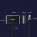 Ugreen Перехідник USB2.0 to HDMI+VGA (HDMI 1.4b 3D/4K*2K30Hz+VGA 1080P60Hz CM303) black Ugreen (70549)