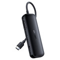 Ugreen Перехідник USB2.0 Type-C to VGA V1.2/HDMI V2.0b/DP V1.2a CM260 black Ugreen (60568)