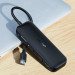 Ugreen Перехідник USB2.0 Type-C to VGA V1.2/HDMI V2.0b/DP V1.2a CM260 black Ugreen (60568)