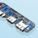 Ugreen Перехідник USB2.0 Type-C to VGA V1.2/HDMI V2.0b/DP V1.2a CM260 black Ugreen (60568)