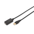 Assmann Дата кабель USB 2.0 AM/AF 5.0m active Assmann (DA-70130-4)