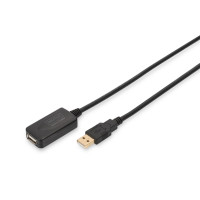 Дата кабель USB 2.0 AM/AF 5.0m active Assmann (DA-70130-4)