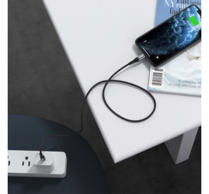Choetech Дата кабель USB-C to Lightning 1.2m MFI Choetech (IP0039-BK)