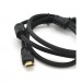 Ritar Кабель мультимедійний HDMI M to HDMI M 1.0m V1.4 4K black Ritar (HDMI(M)/(M)V1.4-1m-348P)