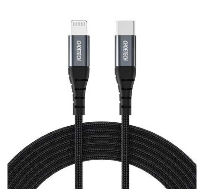 Choetech Дата кабель USB-C to Lightning 2.0m MFI Choetech (IP0041-BK)
