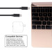 Choetech Дата кабель USB-C to USB-C 1.0m Choetech (CC0002)