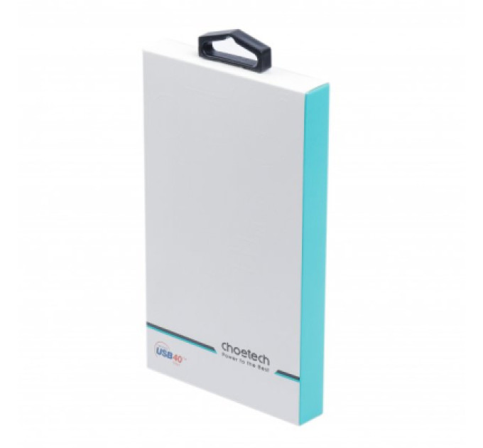 Choetech Дата кабель USB-C to USB-C 0.8m USB4 40Gbps PD 100W 8K60Hz Choetech (XCC-1028-BK)