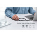Choetech Дата кабель USB-C to USB-C 0.8m USB4 40Gbps PD 100W 8K60Hz Choetech (XCC-1028-BK)