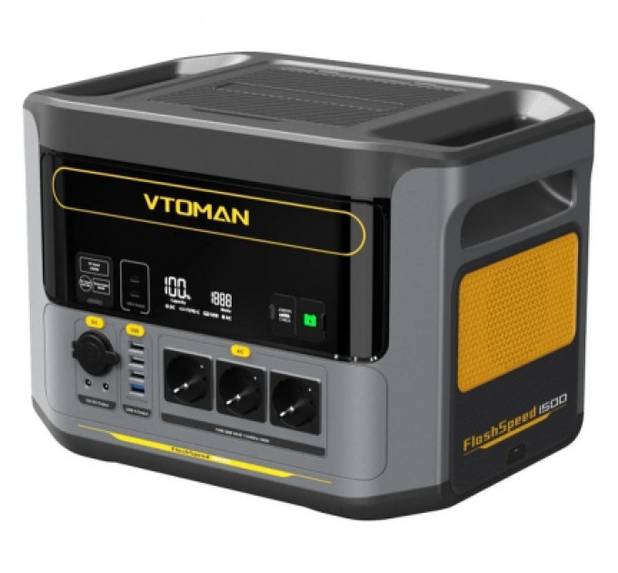 Vtoman Зарядна станція Vtoman FlashSpeed 1500 PB-58 1500W 1548Wh (FlashSpeed 1500)