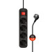 ColorWay Мережевий фільтр живлення ColorWay CW-PSEA42BK /2M black (CW-PSEA42BK)