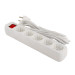 ColorWay Мережевий фільтр живлення ColorWay CW-PSEA53W, 5 розеток/ 3M white (CW-PSEA53W)