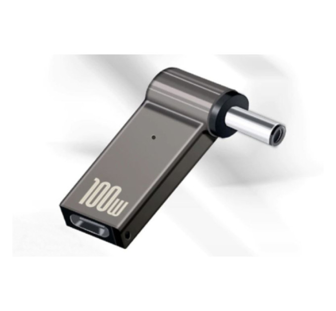STLab Адаптер PD 100W USB Type-C Female to DC Male Jack 4.5x3.0 mm HP ST-Lab (PD100W-4.5x3.0mm-HP)