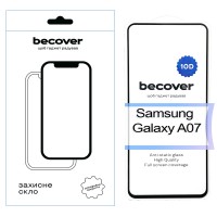 Скло захисне BeCover 10D Samsung Galaxy A07 SM-A075 Black (713684)