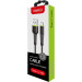 Intaleo Дата кабель USB 2.0 AM to Type-C 2.0m CBFLEXT2 Black Intaleo (1283126521423)