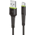 Intaleo Дата кабель USB 2.0 AM to Type-C 2.0m CBFLEXT2 Black Intaleo (1283126521423)