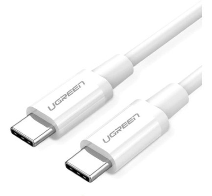 Ugreen Дата кабель USB-C to USB-C 2.0m 18W US264 White Ugreen (60520)