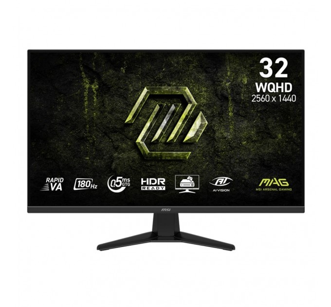 MSI Монітор MSI 31.5" MAG 325QF E18V VA Black 180Hz