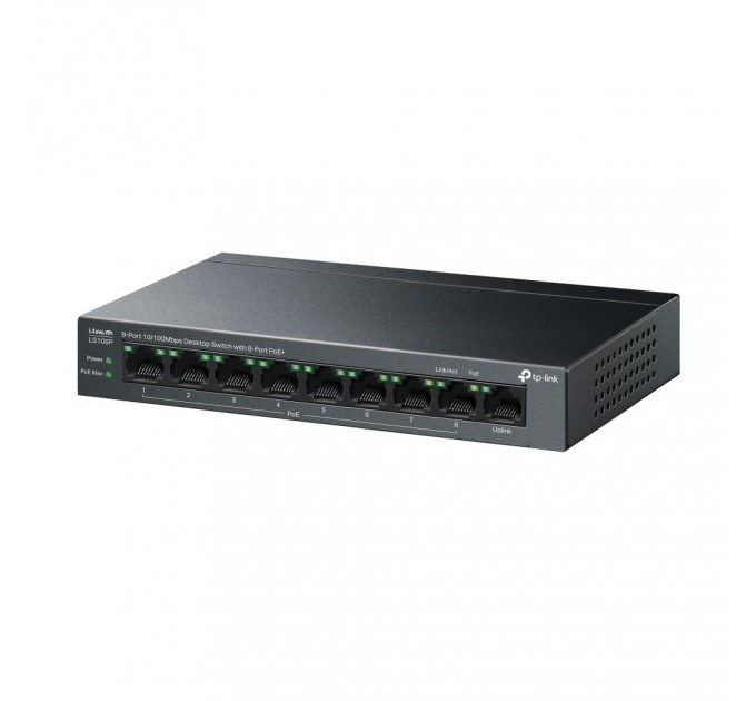TP-Link 9-портовий настільний комутатор, LS109P TP-LINK