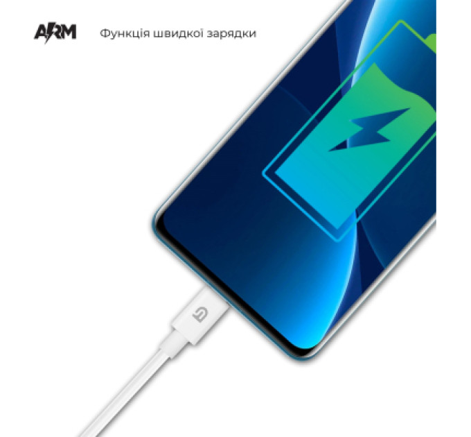 Armorstandart Дата кабель USB 2.0 AM to Type-C 1.2m AMD718L white Armorstandart (ARM64298)