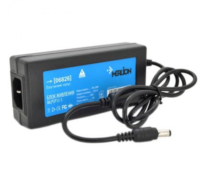 Merlion Блок живлення для систем відеоспостереження Merlion MLPSP12-3