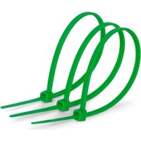 Стяжка 150мм/2.5мм, зелена, 1000шт=уп. Voltronic (21149)