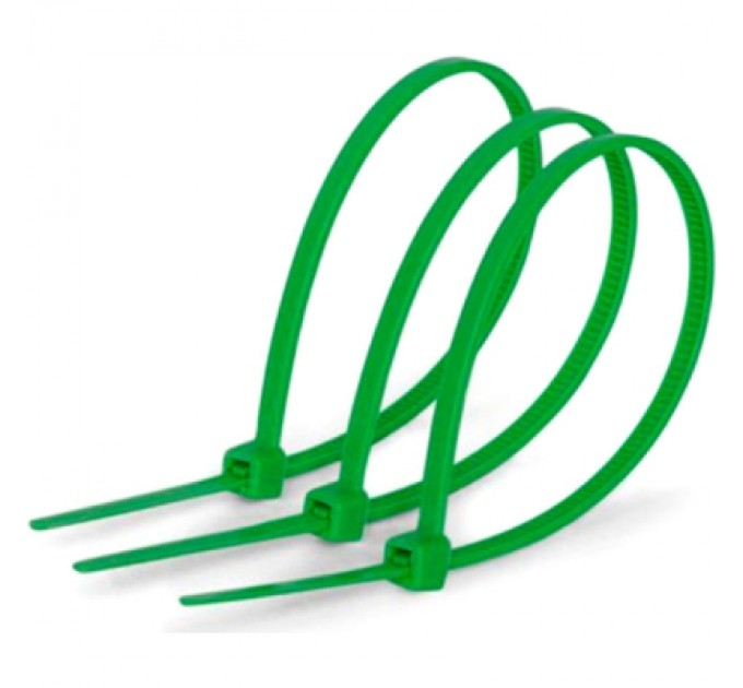 Voltronic Стяжка 150мм/2.5мм, зелена, 1000шт=уп. Voltronic (21149)