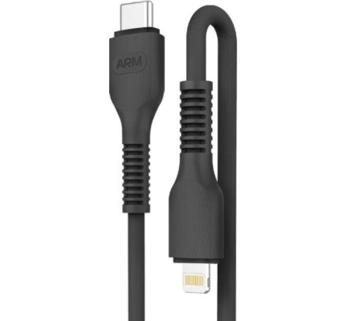 Armorstandart Дата кабель USB-C to Lightning 1.0m AR88 3A Black Armorstandart (ARM65287)