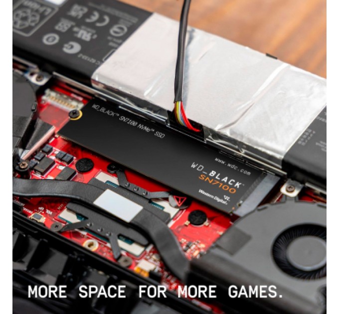 WD Накопичувач SSD M.2 2280 1TB SN7100 WD (WDS100T4X0E)