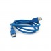 Voltronic Дата кабель USB 3.0 AM/AM 1.0m Blue Voltronic (YT-3.0AM+AM-1.0)