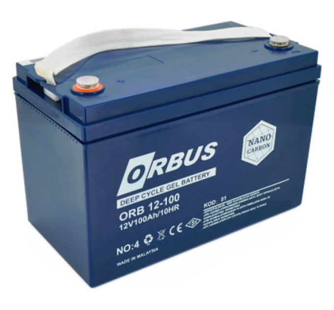 Orbus Батарея до ДБЖ Orbus CG12100 GEL 12V 100 Ah (CG12100)