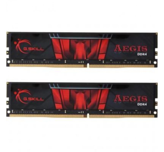 G.Skill Модуль пам'яті для комп'ютера DDR4 16GB (2x8GB) 2400 MHz Aegis G.Skill (F4-2400C17D-16GIS)