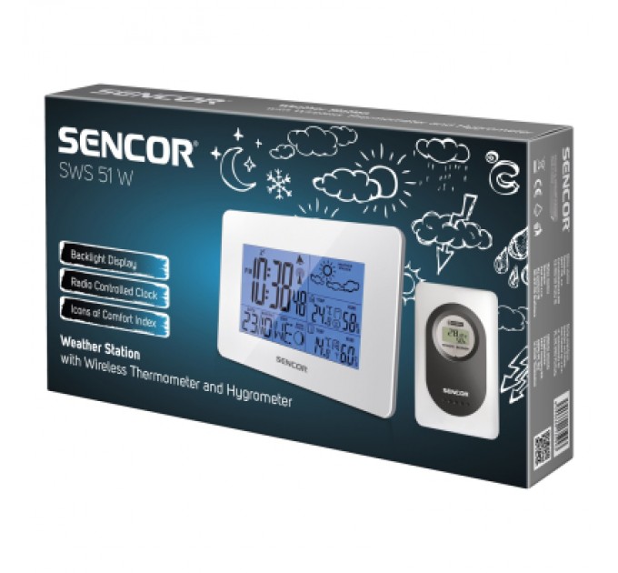 Sencor Метеостанція Sencor SWS51W