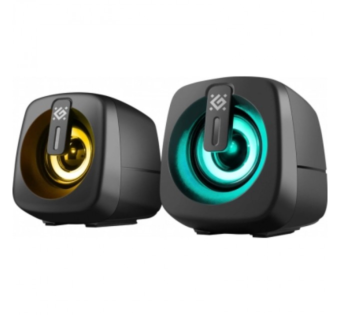 Defender Акустична система Defender J1 LED USB Black (65961)