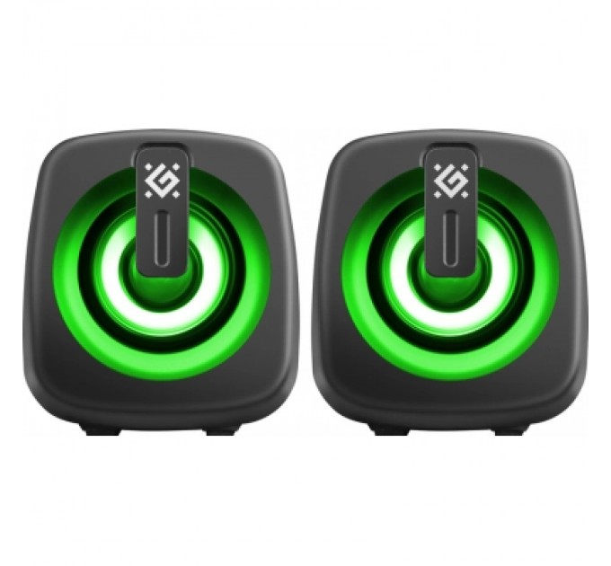 Defender Акустична система Defender J1 LED USB Black (65961)