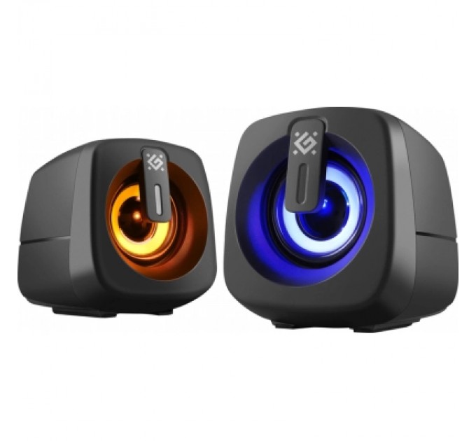 Defender Акустична система Defender J1 LED USB Black (65961)