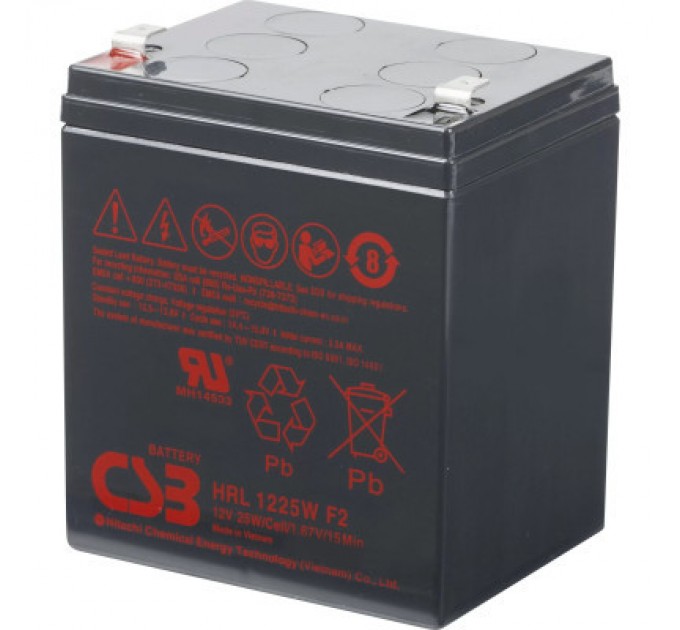 CSB Батарея до ДБЖ CSB HRL1225WF2FR 12V 5.8Ah (HRL1225WF2FR)