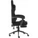 GT Racer Крісло ігрове GT Racer X-2324 Black Suede (X-2324 Fabric Black Suede)