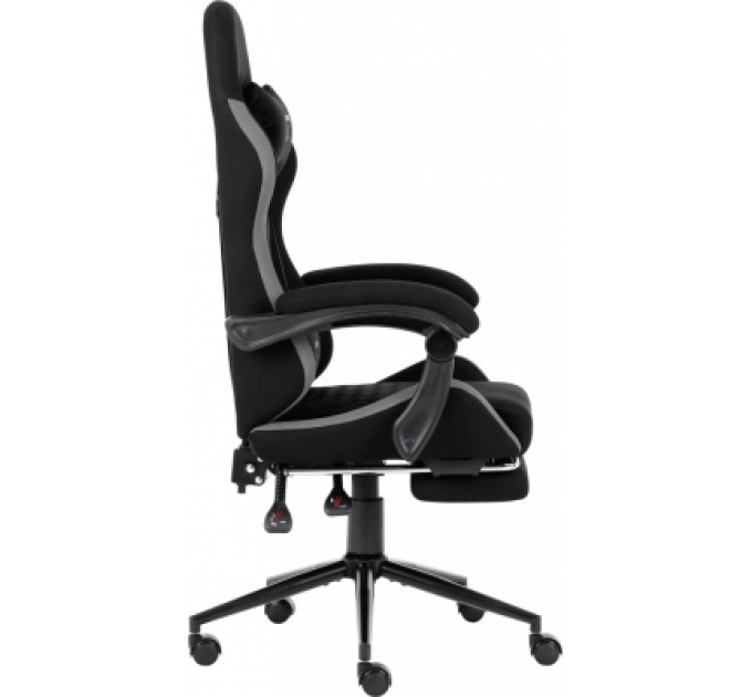 GT Racer Крісло ігрове GT Racer X-2324 Black/Gray (X-2324 Fabric Black/Gray)