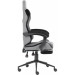 GT Racer Крісло ігрове GT Racer X-2324 Gray/Black (X-2324 Fabric Gray/Black Suede)