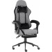 GT Racer Крісло ігрове GT Racer X-2324 Gray/Black (X-2324 Fabric Gray/Black Suede)